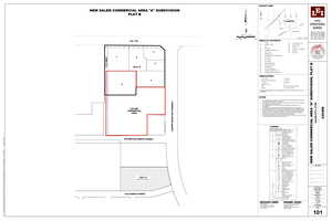 Plat map. Outline does not represent actual lot lines.