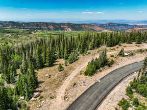 Aerial view of property's location