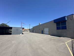 View of uncovered parking lot
