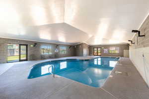 View of indoor community pool