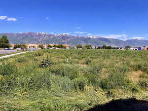 View of mountain background