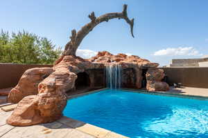 View of swimming pool