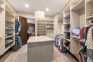 View of spacious closet