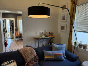 Living area featuring healthy amount of natural light