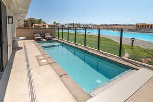 View of swimming pool