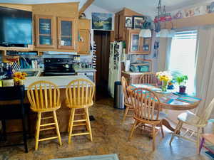 View of dining room