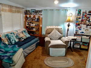 View of living area