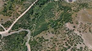 Aerial overview of property's location