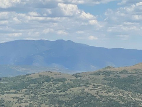 View of mountain backdrop