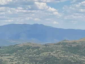View of mountain backdrop