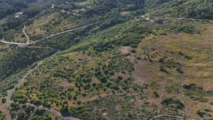 Aerial overview of property's location