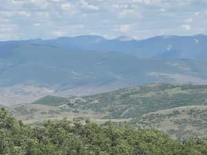 View of mountain background