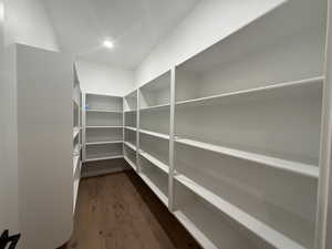 View of storage area