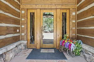 Entrance to property