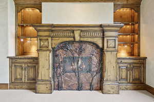 Detailed view of carpet