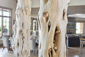 Detailed view of wood finished floors