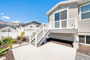 View of patio featuring a residential view