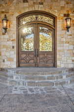 Entrance to property
