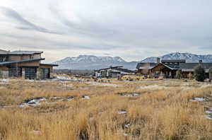 View of mountain backdrop