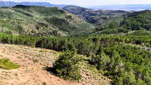 View of mountain background