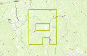 Map / location with property boundaries highlighted