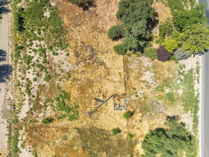 Aerial view of property's location