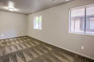 Basement living room.