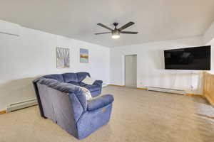 Lower level TV/Living Room w/Queen Sleeper Sofa