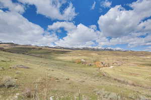 View of mountain background