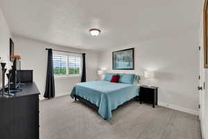 Bedroom 2 2nd level with 4.5" plantation shutters and walk-in closet.