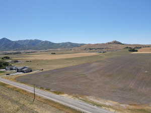 Mountain view featuring rural landscape