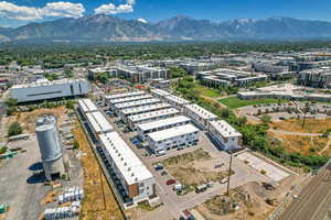 View of urban area featuring a mountainous background