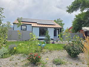 Front View, Solar Panels