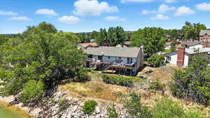 Aerial view of property and surrounding area