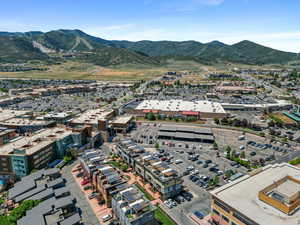 Drone / aerial view of mountains