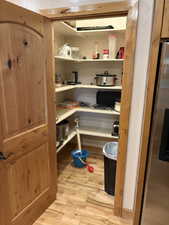 View of storage area