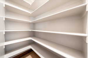 View of storage area