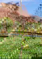 Exterior view of mountains