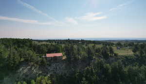 Aerial view of property and surrounding area