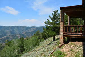 View of mountain backdrop