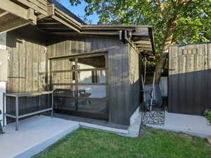 Entrance to property