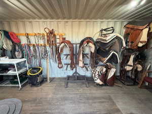 View of stable