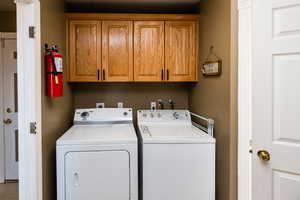 Laundry Room with Storage