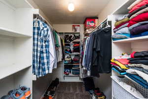 Primary walk in closet