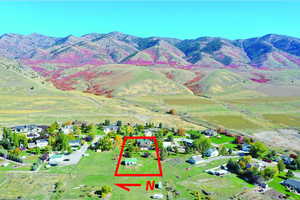 Aerial overview of property's location