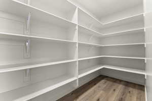 View of storage area