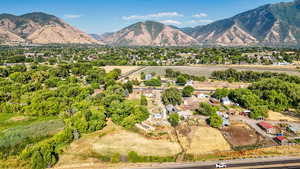 View of mountain background