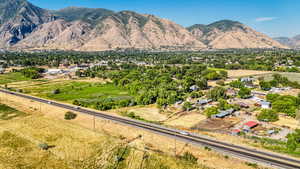 View of mountain background