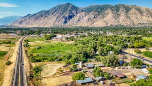 View of mountain backdrop