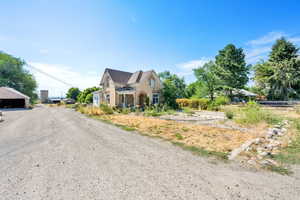 View of asphalt street